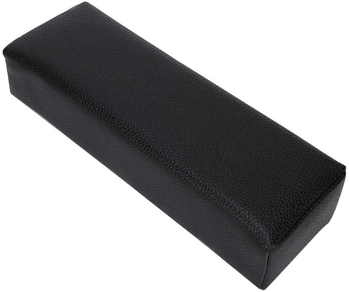 Nail Pillow,Durable Soft Washable Nail Art Hand Pillow Arm Rest Holder Cushion Mat Set Manicure Tool for Beauty Salon (Black)