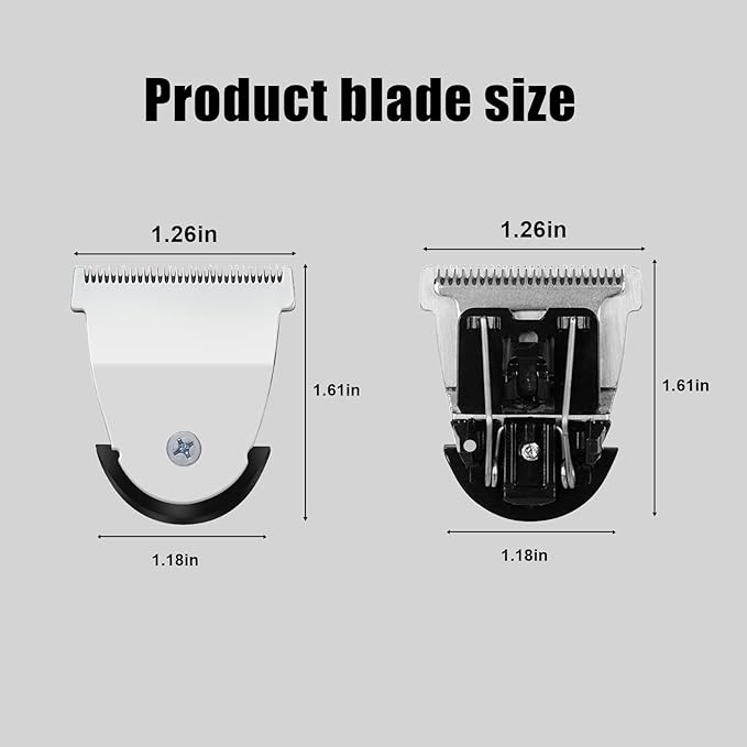 3PCS Mag Timmer Blade Replacement 2111 Blades Compatible with Wahl Sterling Mag Trimmers 8841/8143 /8700,Fits Sterling Mag 8779 and Beret 8841 Trimmer