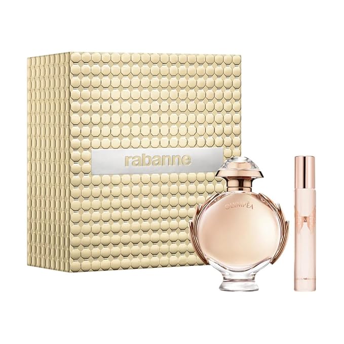 Paco Rabanne Olympea 2-Piece Gift Set For Women, (2.7 Oz Eau De Parfum Spray + 0.67 Oz Miniature)