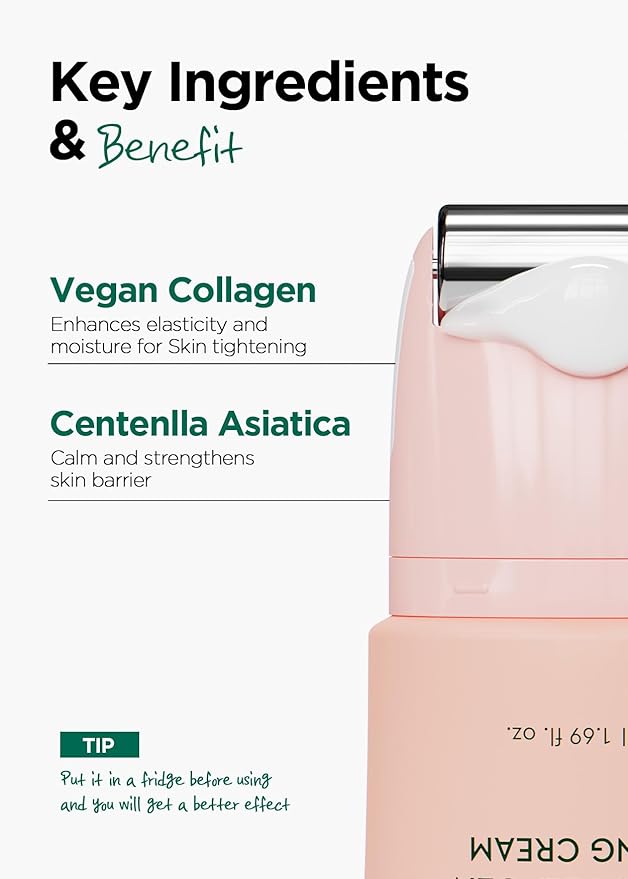 Bewants gua sha neck cream roller, korean neck cream with massage roller, rapid lift neck serum roll on, moisturizer for tightening skin with centella asiatica, A Thoughtful Choice for Mother’s Day