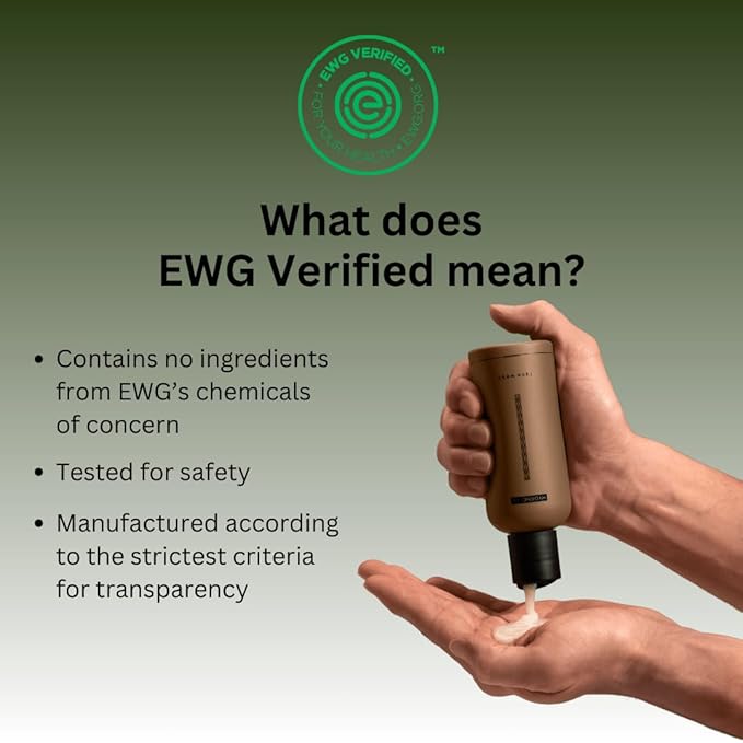 Men's Conditioner - EWG Verified, Best Men's Conditioner for all Hair Types, Unscented - Sulfate and Paraben Free, Lightweight, Hydrating, and Softening Formula, 10 fl oz