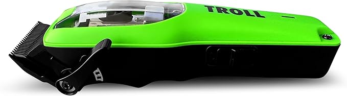 TPOB Troll Professional Barber Clipper 6800 RPM Super Torque Motor with DLC Taper Blade (3 Color Covers)