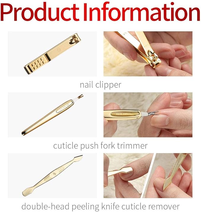 Korean Nail Clipper! World No. 1 Three Seven (777) Premium Quality Gift Travel Manicure Grooming Kit Nail Clipper Set(16000AM), Made in Korea, Since 1975