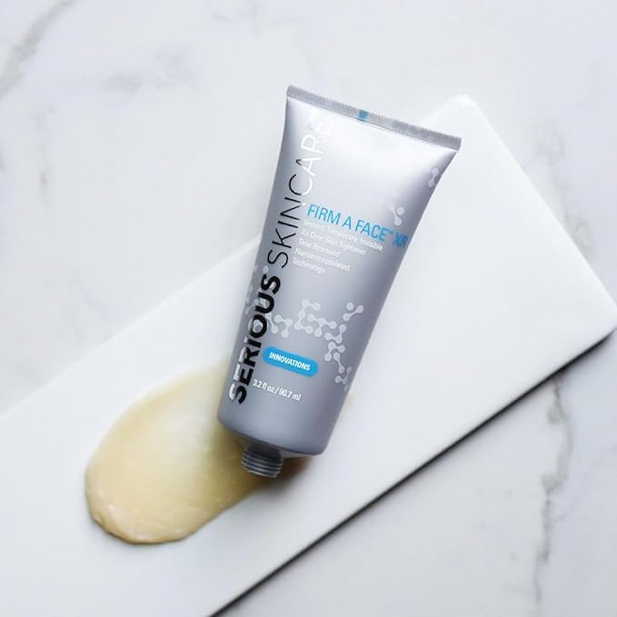 Serious Skincare - Instant FIRM A FACE XR - Temporary Face Tightener - Invisibly Firm, Lift, and Smooth the Look of Fine Lines, Deep Wrinkles and Pores - Anti-Aging Retinol - 3.2 Fl Oz (2Pack)