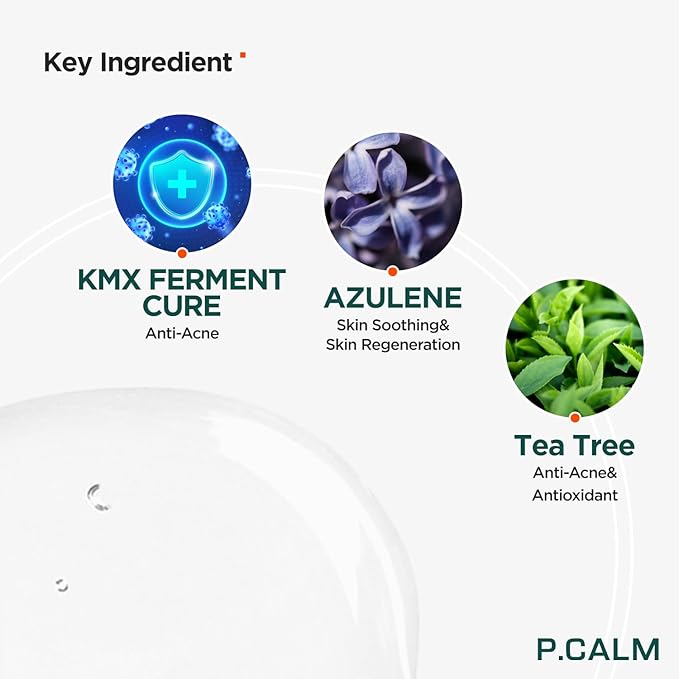 P.CALM Barrier Cycle Toner – Azulene & Centella Asiatica for Deep Hydration & Skin Barrier Strengthening, Korean Vegan Facial Toner for Sensitive Skin (200ml / 6.76 fl.oz)