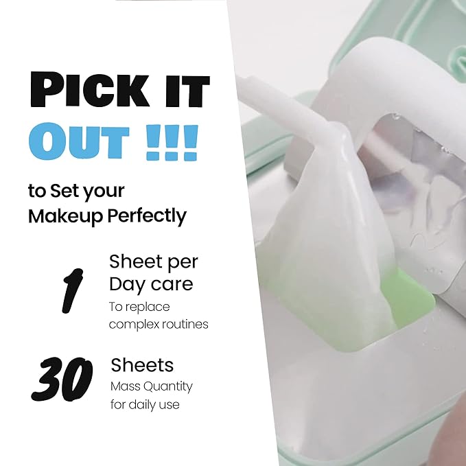 DEWYTREE Pick and Quick Refreshing Aqua Mask 30 Sheets | Moisturizing Sheet Masks for Face w/Hyaluronic Acid | Gentle Korean Sheet Mask Skin Care w/Amino Acids | Hydrating Face Mask Sheets