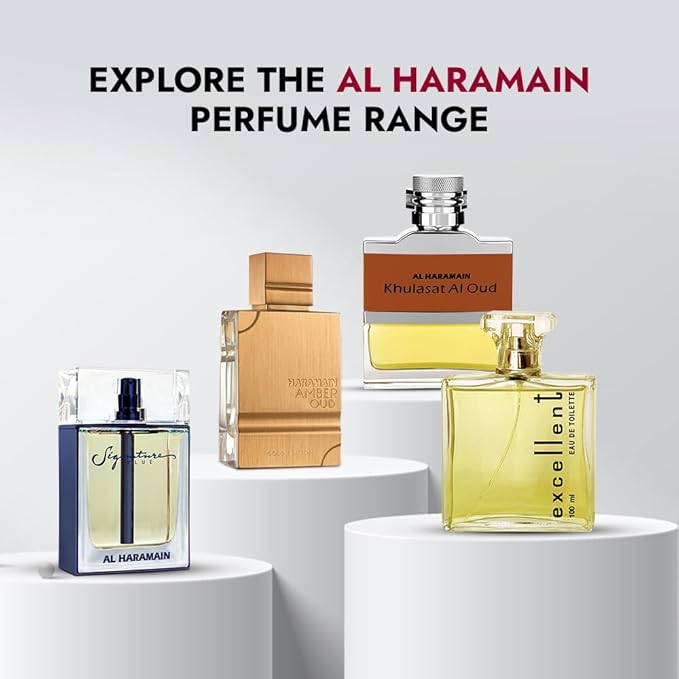 Al Haramain Detour Noir for Unisex - Arabian Perfume for Women & Men - Long Lasting Arabic Cologne - Amber Woody Fragrance with Notes of Vanilla, Lavender, Jasmine, Sandalwood - Eau de Parfum - 3.33oz