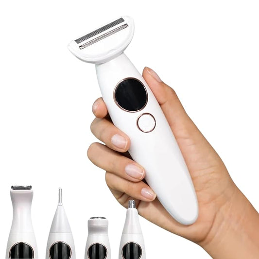 SmoothShave Razor for Women & Men – No More Ingrown Hairs, Razor Bumps, or Irritation – Safety Technology Prevents Nicks & Cuts – Silky-Smooth, Close Shave – Wet & Dry Use – Easy, Fast & Safe