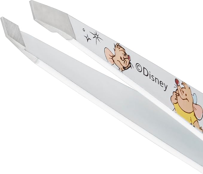 Tweezerman Cinderella Slant Tweezer - Eyebrow Tweezers for Women and Men