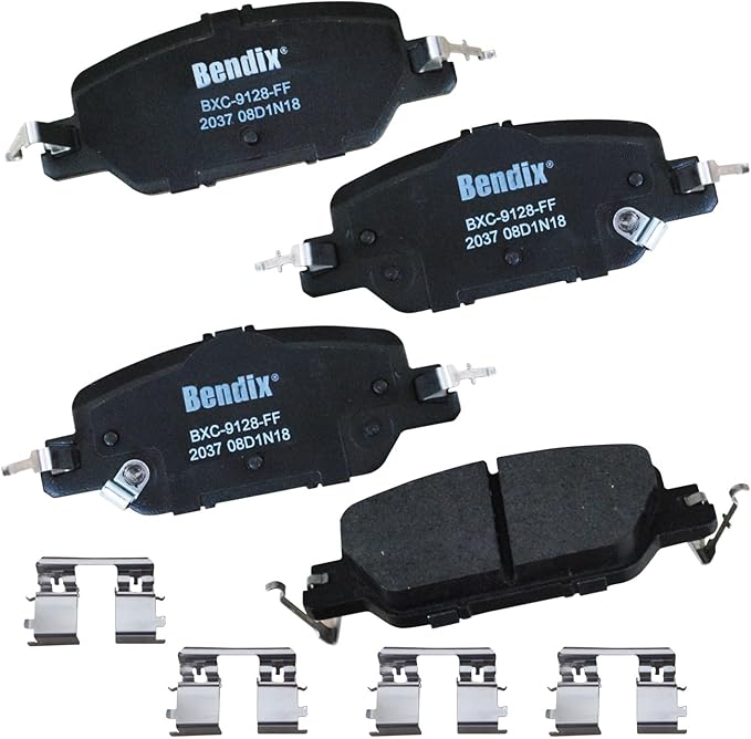 Bendix Priority1 CFC2037 Ceramic Rear Brake Pads for Honda CR-V 2024-2017