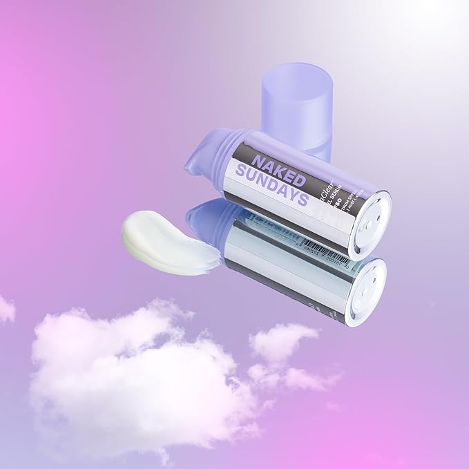 Naked Sundays CabanaClear SPF 50 Water Gel Serum - Invisible Daily Lightweight & Hydrating Sunscreen with Hyaluronic Acid, Broad Spectrum, Oil-Free, Silicone Free, Fragrance-Free for All Skin Types