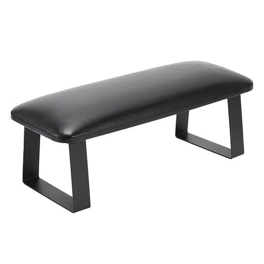 VOCOSTE Arm Rest for Nails Tech, Non-Slip Nail Arm Rest, Manicure Hand Rest with Detachable Brackets, Hand Rest for Nails Tech, Nail Hand Rest, Black