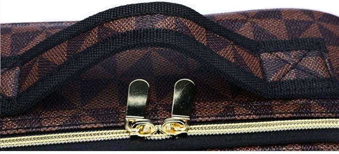 Travel Makeup Train MAKE UP Case Makeup Cosmetic Case Organizer Portable Artist Storage Bag with Adjustable Dividers for Cosmetics Makeup Brushes Toiletry Jewelry Digital Accessories