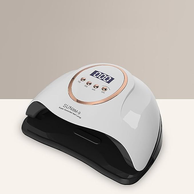 Professional UV Light Nail Lamp, 280W LED Nail Dryer Manicure Pedicure with Auto Shutoff, 66 Lamp Beads, 4 Timer Setting for UV Gel, UV Builder, Gel Nail Polish, Home, Manicure Store