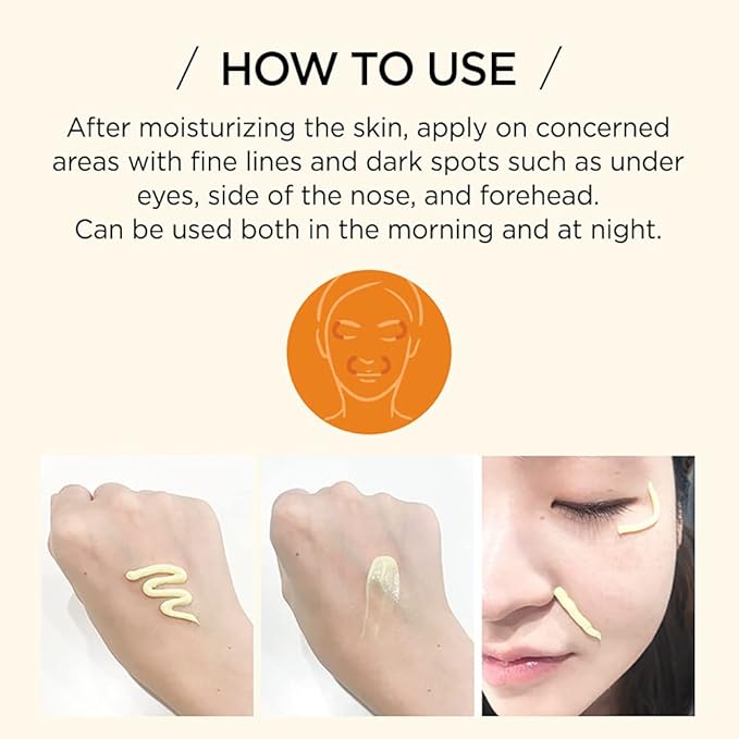 BRING GREEN Carrot Vita Eye Cream & Face Double SET (2 Count) | Anti-Aging, Wrinkles Eyecream with Vitamins C, B, E, Retinol, Beta-Carotene, improve Skin Tone, Dark&Red Spots 1.01 fl.oz. x2, 30ml+30ml