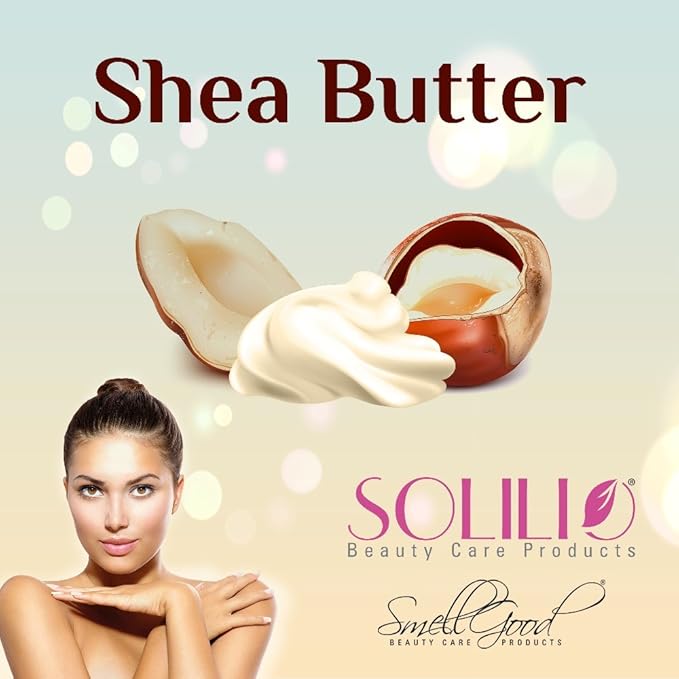 Pure Unrefined Shea Butter, totally natural and organic, yellow color, packed in 16 oz Jar, 4 Units