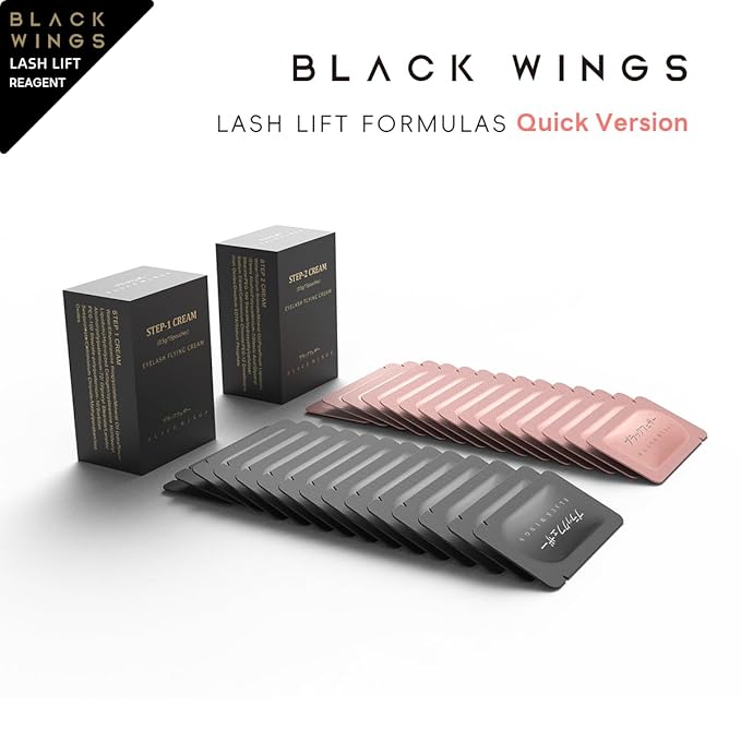 BLACKWINGS 15 Pairs Lash Lift Kit Upgradede Lashlift Lash-lift Eyelash Perming Kit Professional Lashlift Eyelash