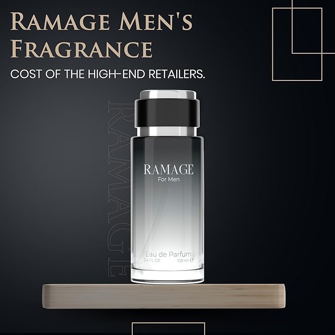 Mens Cologne - INSPIRED by SAUVAG Cologne For Men - Citrus, Woody, Amber, Aromatic, Vanilla, Fresh Spicy, Warm Spicy, Powdery, Balsamic, Sweet - (3.4 fl oz / 100 ML)