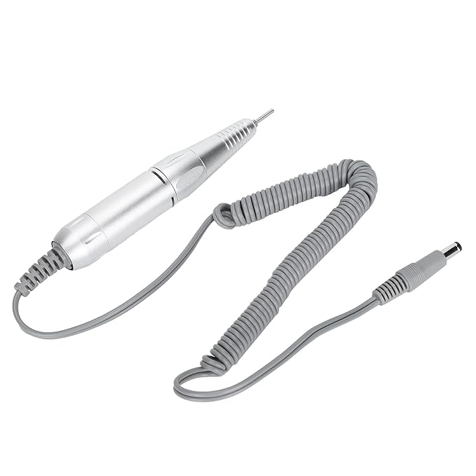 ZJchao Nail Drill Handle, 35000rpm Electric Art Nail Drill Handpiece Nail Drill Pen Manicure Pedicure Machine Pen Replacement Handle Portable Nail Polishing Machine Replacement Handle for Salon