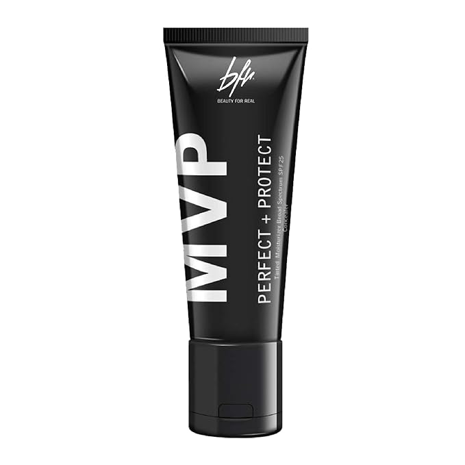 Beauty For Real MVP Tinted Moisturizer & Concealer, Medium 3 - Also Acts as a Primer, SPF 25 Sunscreen & Complexion Perfector - Anti-Aging Hydration & Coverage - 1.5 fl oz