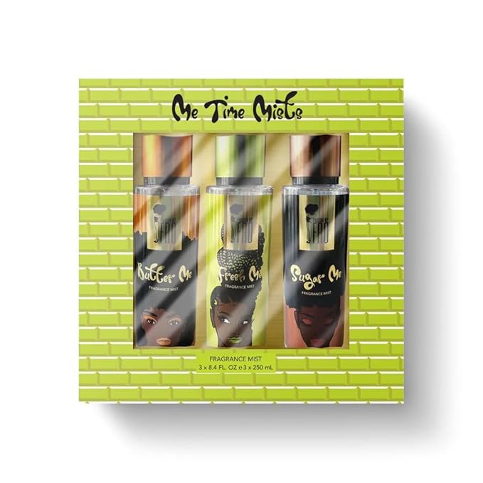 Pardon My Fro Body Mist - The Me - Time Collection - 3 PC Set - 8.4 fl oz