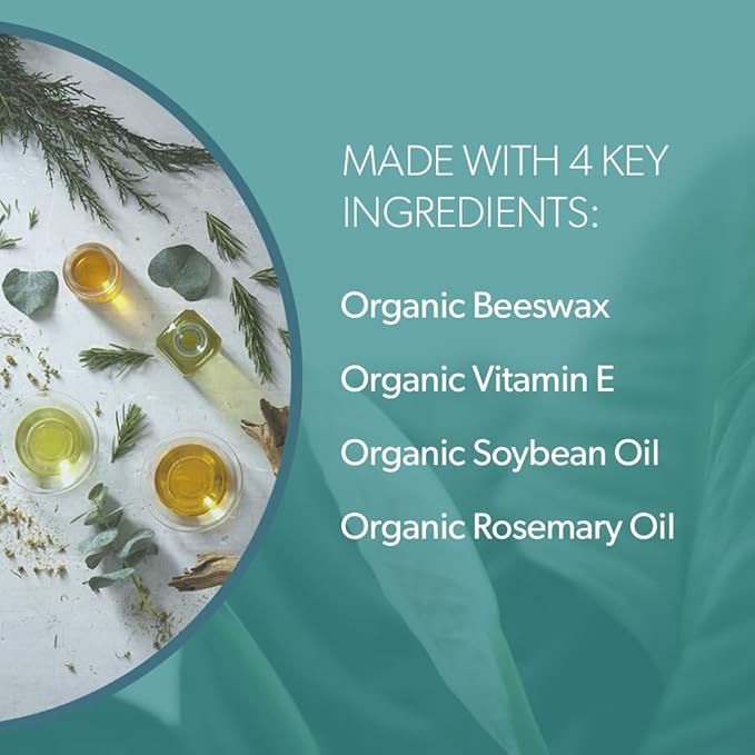 Waxelene Original Organic Multipurpose Ointment Lip Tube Pack of 5, Best Lip Balm Ever Baby Eczema Chapped Dry Sensitive Skin Body Hand Face Moisturizer