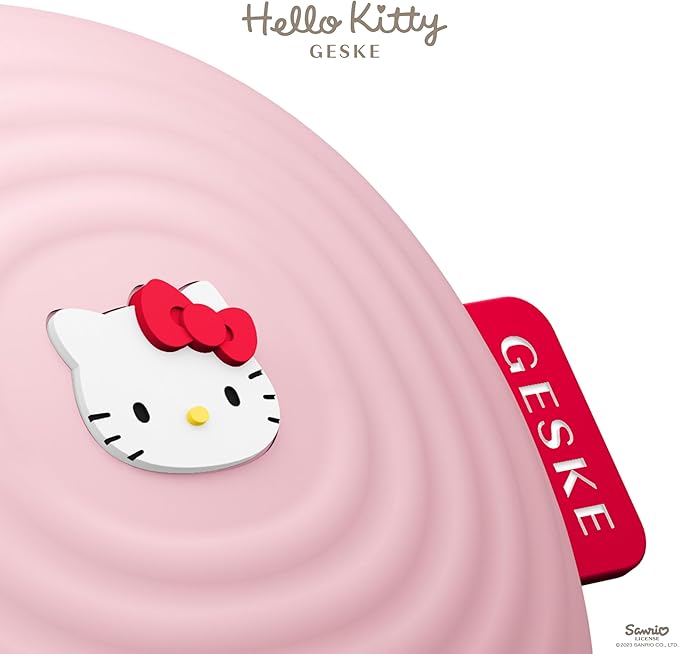 x Hello Kitty SmartAppGuided™ Sonic Facial Brush | 4 in 1 | Electric Facial Cleansing Brush | Skin Cleansing Brush | Facial Brush | Daily Skincare Routine| Facial Massager & Skin Care