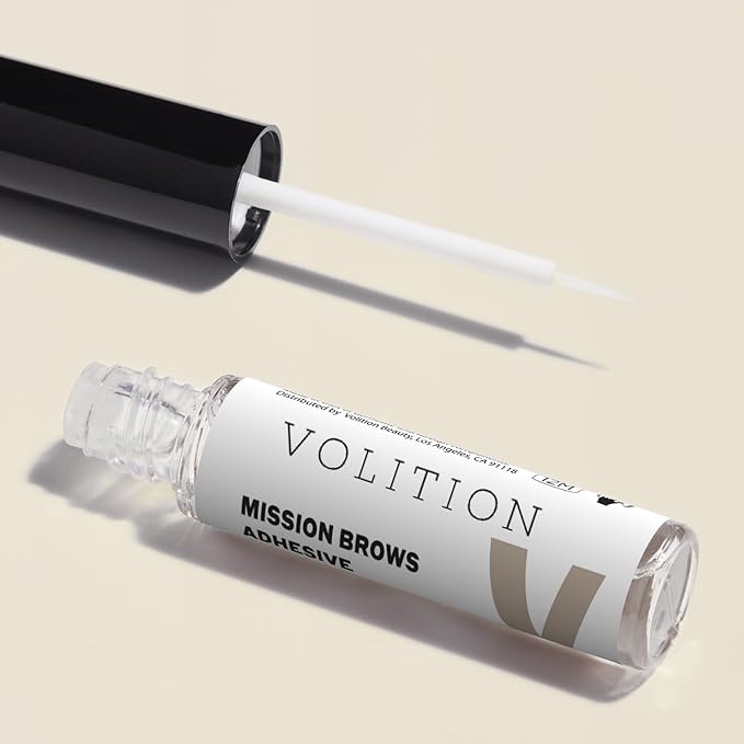 Volition Beauty Mission Brows - Eyebrow Replacement/Eyebrow Wig | Realistic, Long-lasting, Mink-free | Light Brown
