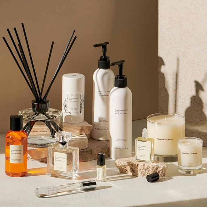 Maison Louis Marie - No.04 Bois de Balincourt Luxury 3-Piece Gift Set | Premium Clean Beauty + Non-Toxic Fragrance