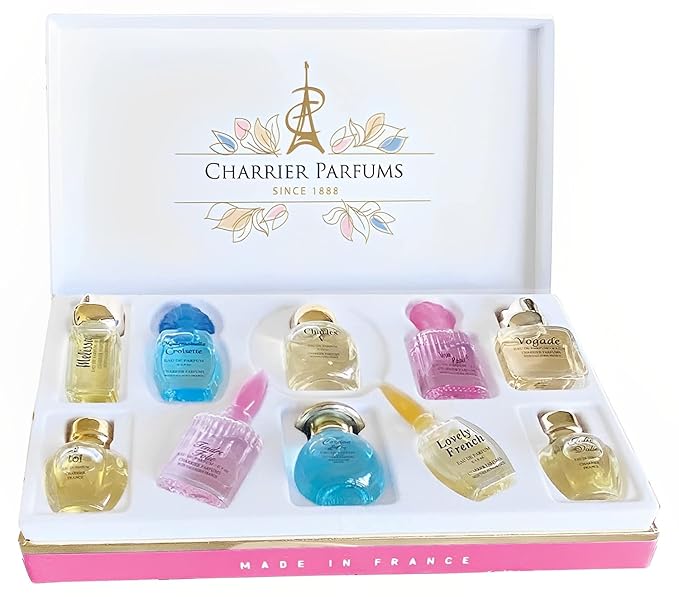 10 Eaux de Parfum Gift Box - 'Collection Précieuse' - 58.8 ml - Made in Provence, France