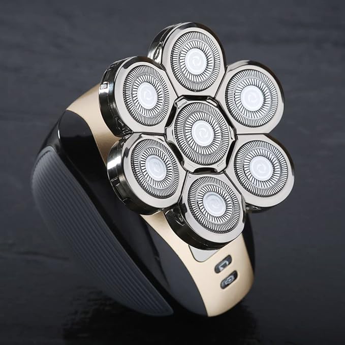 Universal 7 Blade Replacement Heads - 7 Heads for Many Main Brands Electric Shaver Razor Bald Men