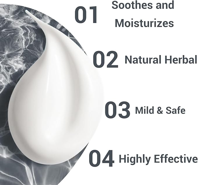 Balanitis Treatment Cream, Balanitis Relief, Organic Natural Ingredients, Soothing Skin, Itch Relief, Dryness,Redness, Irritation and Chafing - 3.52oz