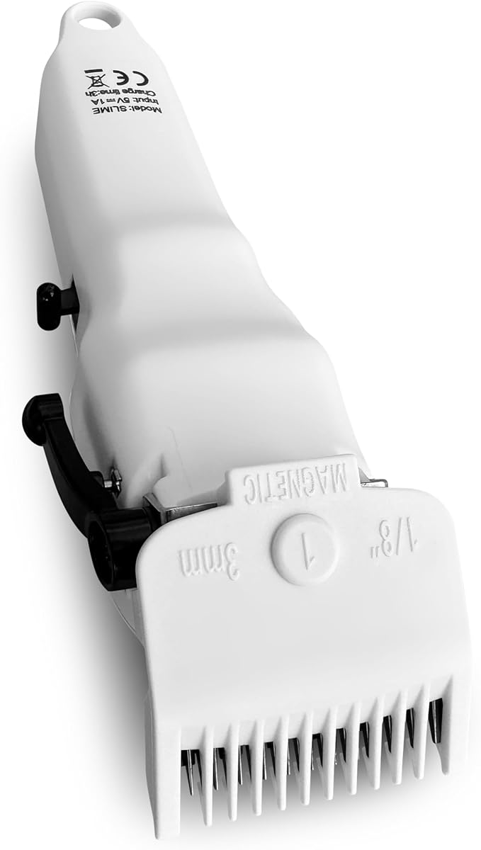 TPOB White Slime 2 Splatt Clipper Trimmer Set Barber Hair Clippers for Men 6800 RPM