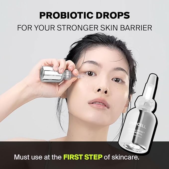 Pixcell Biom 2B/mL - Restores Skin Barrier with Bifida, Lactobacillus Ferment Lysate, Korean Probiotic Drops for acne prone skin and sensitive skin (30ml, 1.01 Fl Oz.)