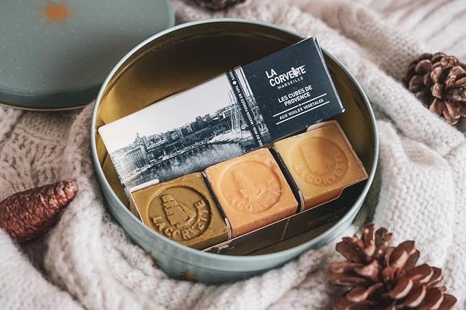 La Corvette, gift box set - 3x100g Provence soaps