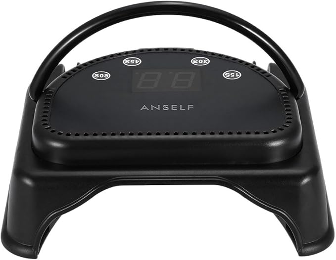 Anself 64W Pro LED Gel Nail Dryer Curing Lamp Nail Polish Machine 110-240V With Lifting Handle Touch Sensor LCD Screen