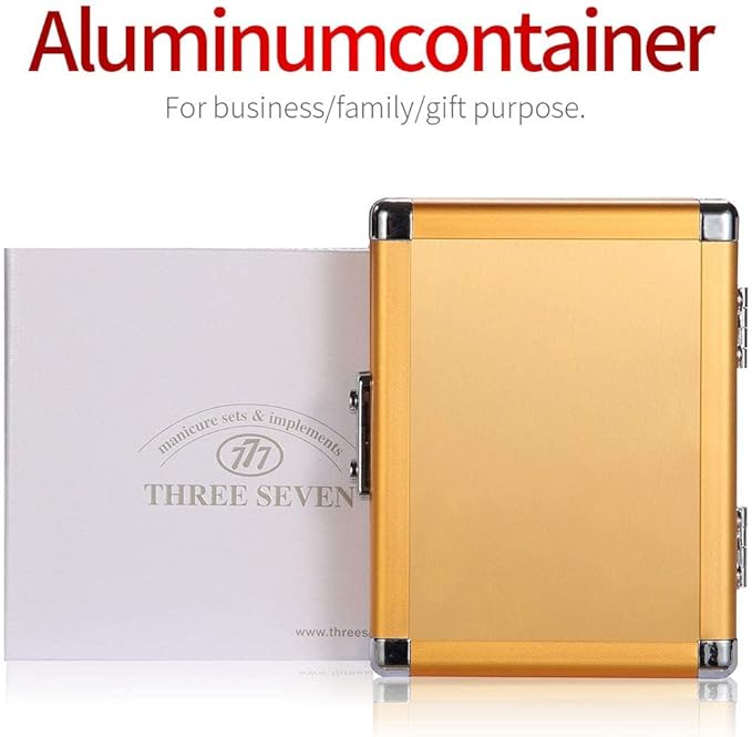 Korean Nail Clipper! World No. 1 Three Seven (777) Premium Quality Gift Travel Manicure Grooming Kit Nail Clipper Set(16000AM), Made in Korea, Since 1975