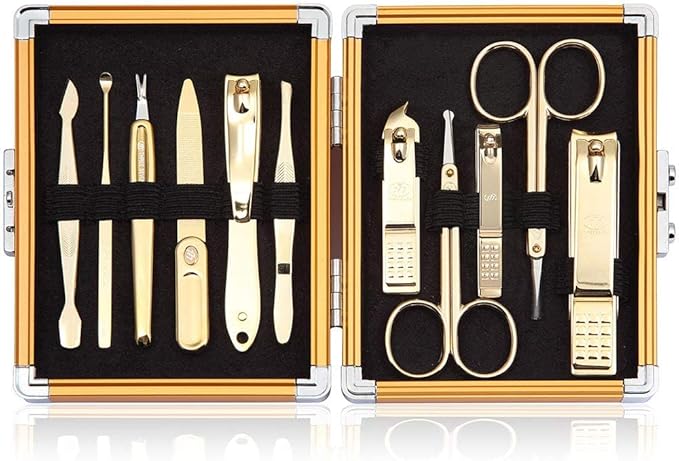 Korean Nail Clipper! World No. 1 Three Seven (777) Premium Quality Gift Travel Manicure Grooming Kit Nail Clipper Set(16000AM), Made in Korea, Since 1975