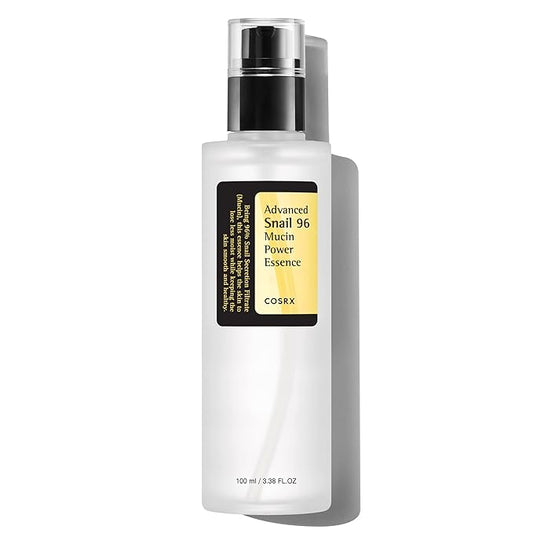 COSRX Snail Mucin 96% Power Repairing Essence 3.38 fl.oz, Hydrating Serum for Face with Snail Secretion Filtrate, Mother day gifts for mom, Korean Skin Care