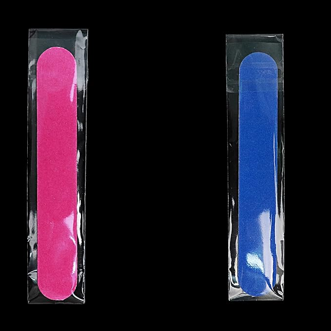 (100 Pcs) Kheoxusa Bulk Nail Files Individually Wrapped,Nail File Individually Wrapped,Nail Files Individually Wrapped,Nail File Bulk Individually Wrapped,Nail Files Bulk Individually Wrapped Mini