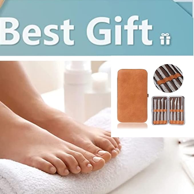Callus Remover for Feet,8PCS Pedicure Knife,Corn Removers for Feet,Callus Remover,Foot File Pedicure Set, with Storage Box