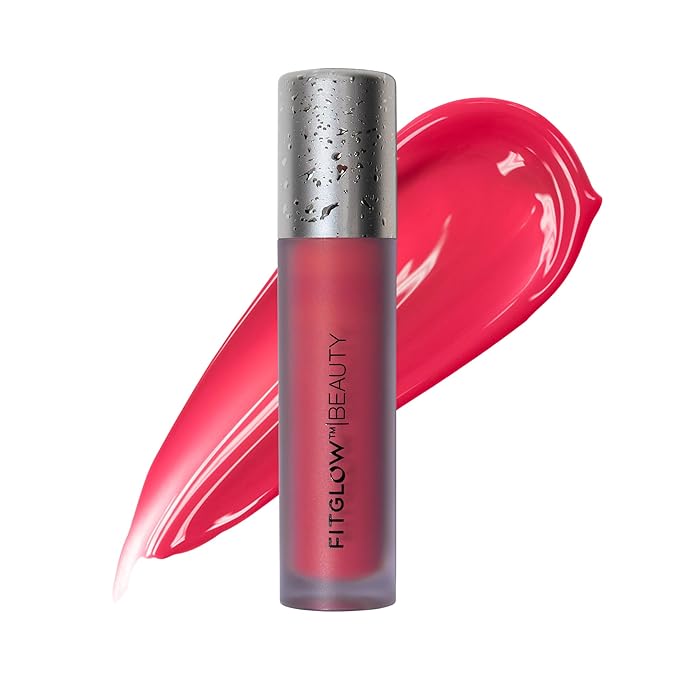 FITGLOW Beauty - Lip Colour Serum | Vegan, Woman-Owned Clean Beauty (Cherry - Cherry Red)