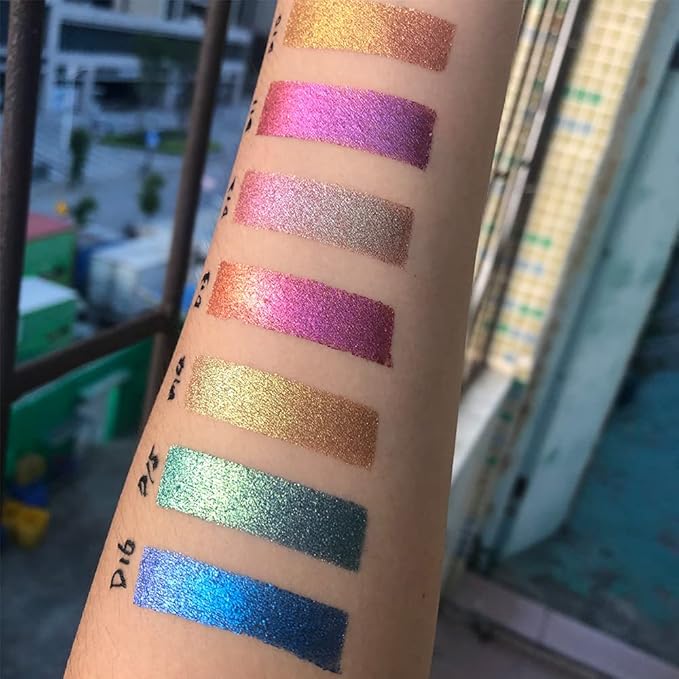 18 color eyeshadow palette,vegan eye shadow with special colors eyeshadow cosmetic Matte duochrome eyeshadow (make up-1)