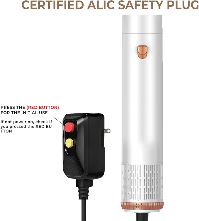 6 in 1 Hair Dryer Brush, Blow Dryer Brush Ionic Hair Dryer, Oval Hot Air Brush, Hair Curler Hair Straightener Magic Styler Autowrap Air Styler