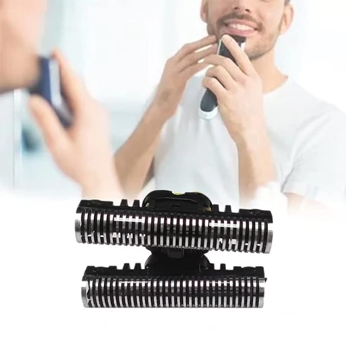 51S Replacement Shaver Foil Screen & Cutter for B-raun 8000 Series 8385 C&R,8374, 8377, 8970, 8975, 8985, 8986, 8987, 8990, 8991, 8995 (Silver)