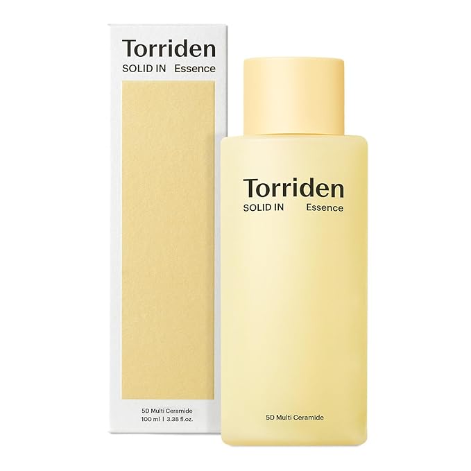 Torriden SOLID IN Ceramide Essence 100ml (3.38 fl. oz.) | For Deep Hydration, Moisturizing, Improving Skin Barrier | 5 Types of Ceramides & Panthenol for Dry and Sensitive skin