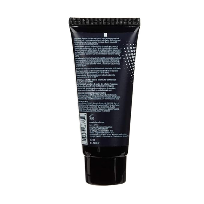 IBD Pro-Hybrid Nail Control Gel, Warm Pink Color, LED/UV Nail Enhancement Gel