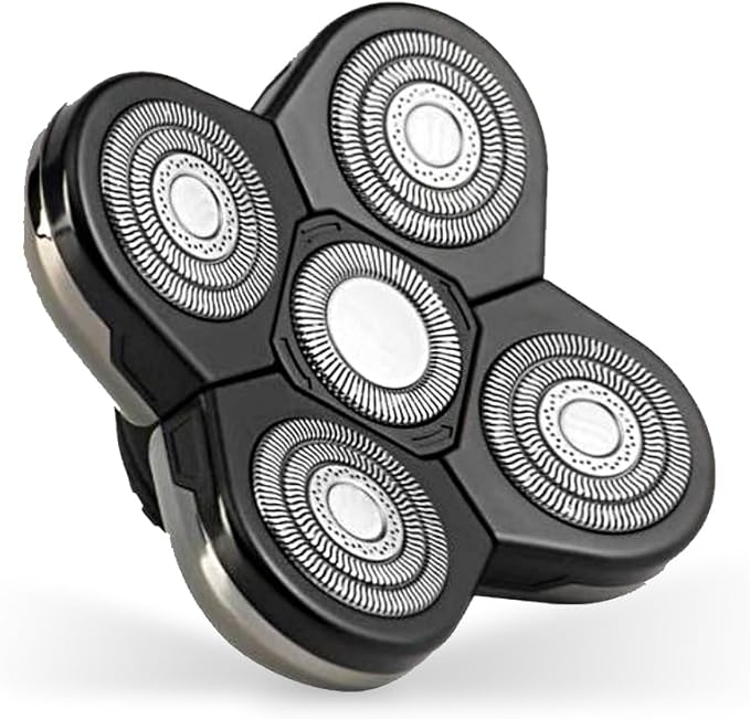 Skull Shaver Baron Replacement Shaver Head Blade Electric Razor Wet & Dry Compatible with All Pitbull, Palm & Butterfly Kiss shavers