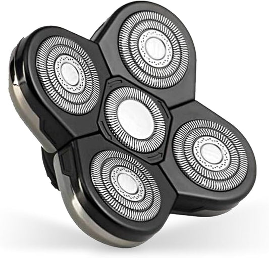 Skull Shaver Baron Replacement Shaver Head Blade Electric Razor Wet & Dry Compatible with All Pitbull, Palm & Butterfly Kiss shavers