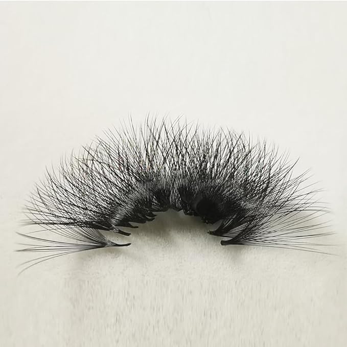 Veritee 1000 Fans 25D Handmade Lash Extensions by Pinching Mix 9-16mm Cashmere Velvet Premade Eyelash Extensions Silk Promade Loose fans, black